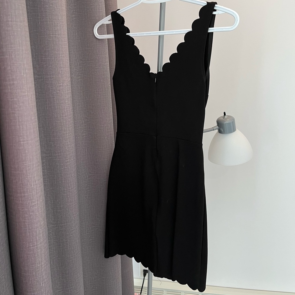 Topshop Scallop Dress